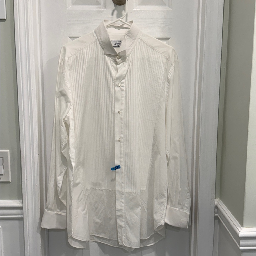 Brioni White Dress Shirt